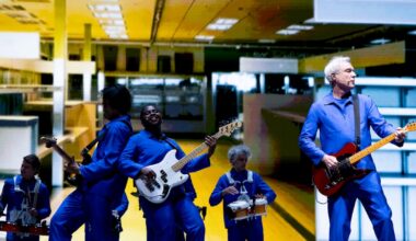 David Byrne at St Anne’s Park review: For Burning Down the House the sodden field becomes a communal jig – The Irish Times