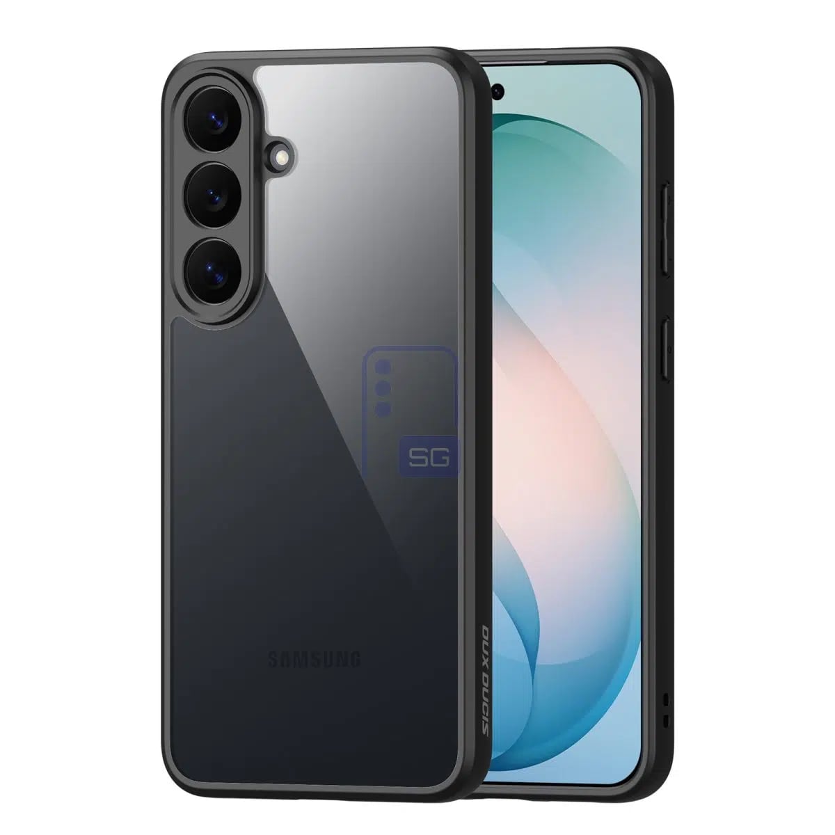 samsung galaxy s26 fe leaked case image showing its front and rear design
