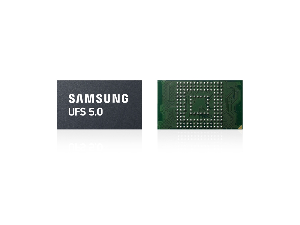 Samsung Electronics announced that, for the first time in the industry, it has developed the industry's fastest Universal Flash Storage (UFS) 5.0 solution.