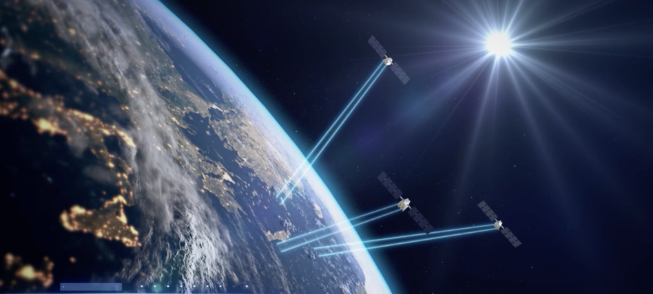 Illustration of Telesat low Earth orbit satellites. Image: Telesat