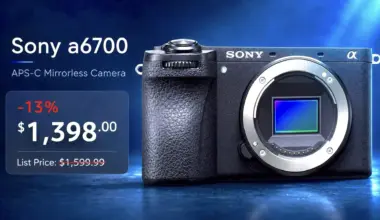 Sony a6700 Drops to $1,398 on Amazon: The Lowest Price Among Major Retailers