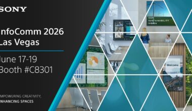 Sony Electronics Bringing New Technologies Including Marquee Display Solutions and Powerful PTZ Cameras to InfoComm 2026