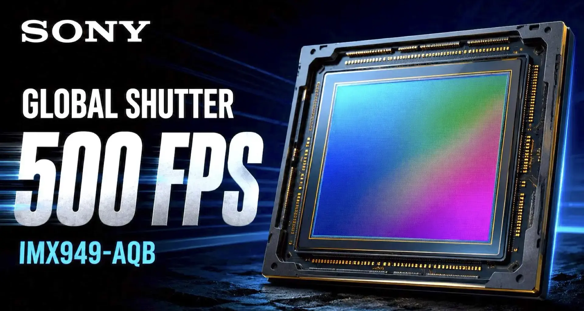Sony’s New Global Shutter Sensor Shoots 4K 12-Bit at 502 FPS