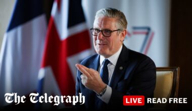 UK borrowing costs fall at fastest pace in Europe as inflation rate unchanged – latest updates