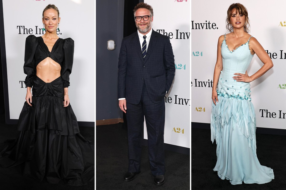 ‘The Invite’ premiere red carpet: Seth Rogen, Olivia Wilde, Penélope Cruz and more