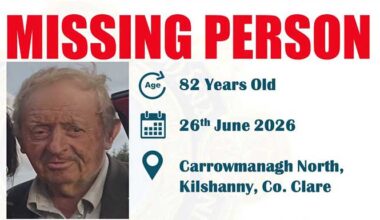 Gardaí Appeal For Information On Missing North Clare Man