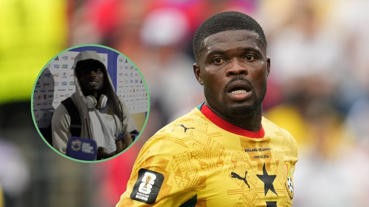 Thomas Partey asked about Djed Spence appearing to snub handshake before England game