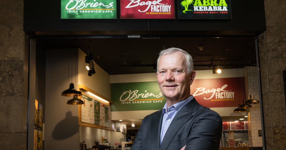 BWG Group buys O’Briens Cafe, Abrakebabra, and Bagel Factory – The Irish Times