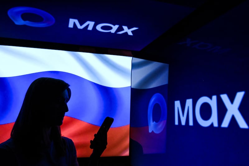 The Max app combines messaging and government services and has no end-to-end encryption. Photograph: Igor Ivanko/AFP/Getty