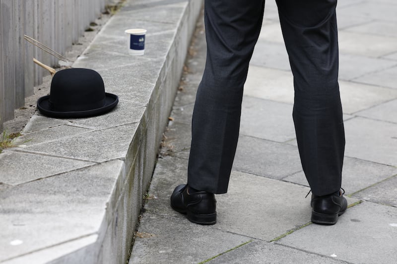 Bloomsday celebrants dress up in Edwardian attire. Photograph: Nick Bradshaw/The Irish Times