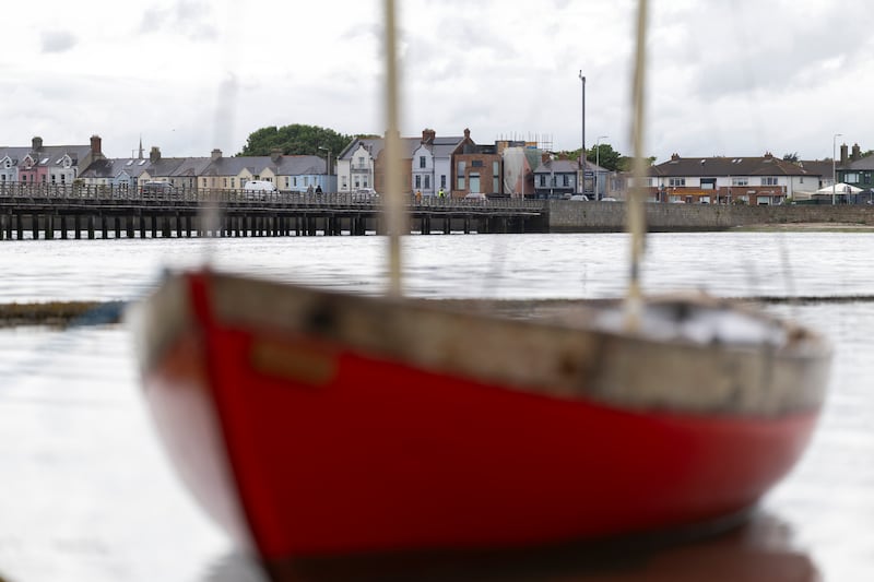 5th Port Dollymount Sea Scouts’ sailing boats near the Bull Wall bridge. Photograph: Chris Maddaloni
