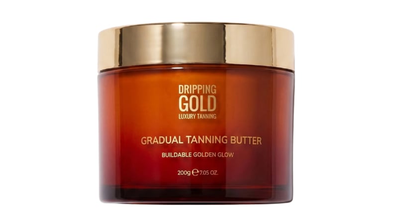 Dripping Gold Gradual Tanning Butter (€28 from sosucosmetics.com).