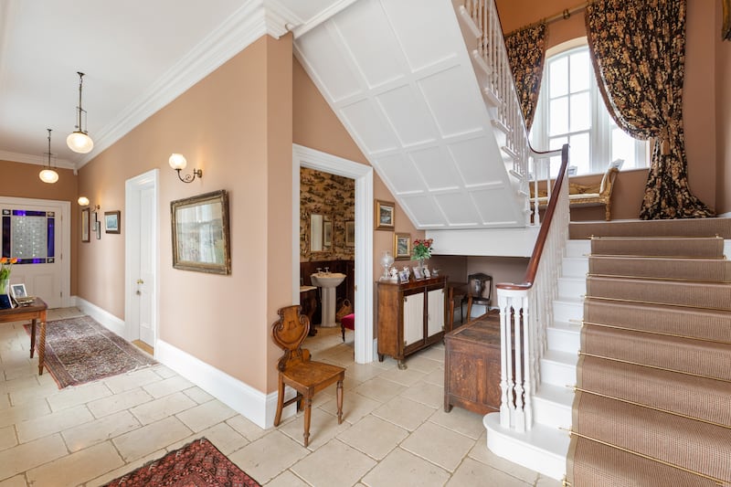 Entrance hall and stairs