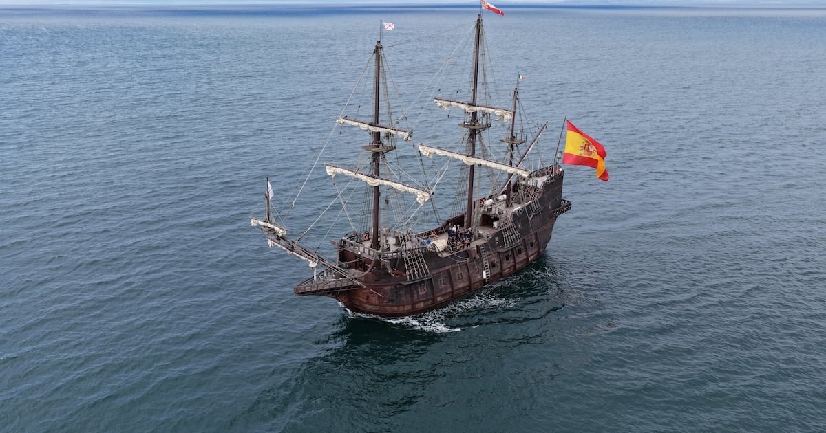 ‘It is a huge honour’: Ship traces journey Spanish Armada sailors made in 1588 – The Irish Times