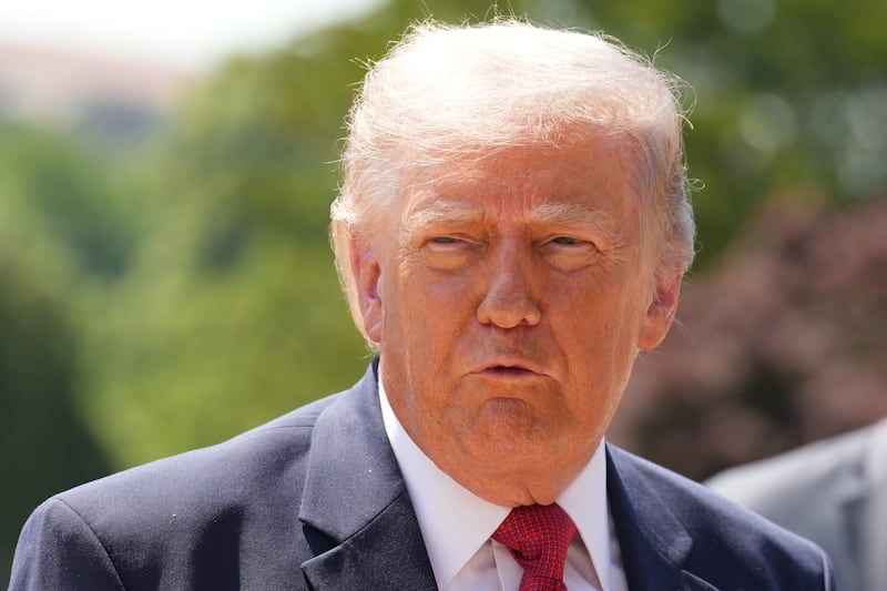US president Donald Trump. Photograph: Jacquelyn Martin/AP