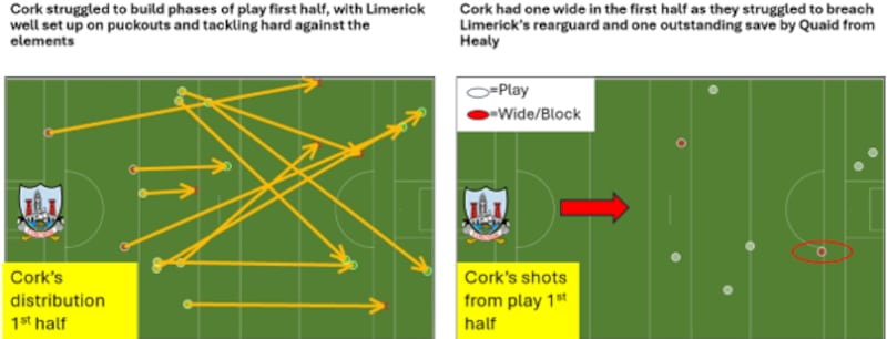 Cork were economical in their shooting but they didn't create enough shooting chances.