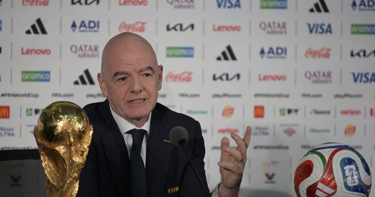 Ken Early: Gianni Infantino rolls out the platitudes and gratitudes in press conference – The Irish Times