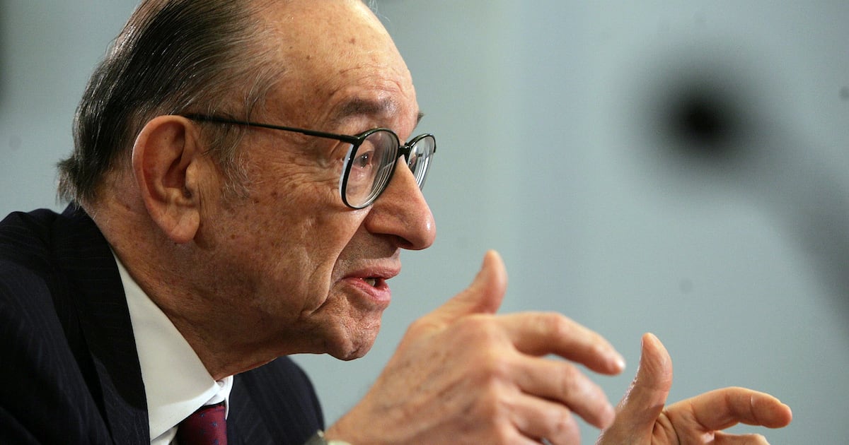 Alan Greenspan’s deregulation agenda set the scene for Ireland’s financial crash – The Irish Times