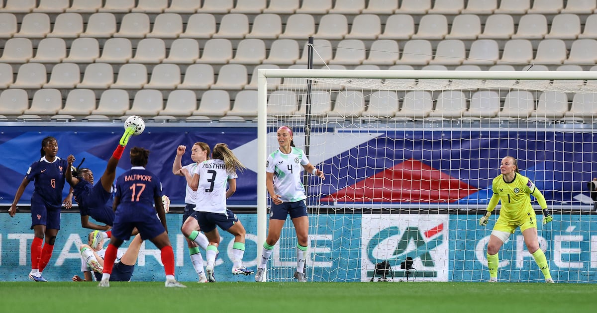 France 1 Ireland 0: Ireland impress but Malard’s stunner sends France to World Cup – The Irish Times