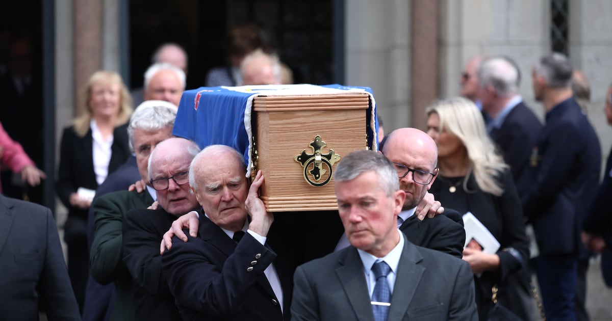 ‘A true lion’: Fergus Slattery’s funeral hears he was ‘a force of nature on and off the field’ – The Irish Times