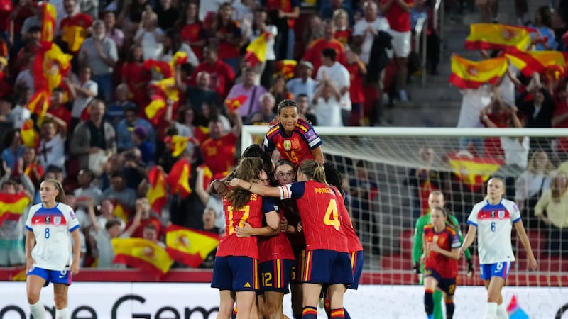 England thrashed by Spain to dent automatic World Cup qualification hopes