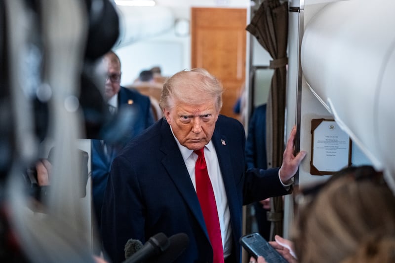 US president Donald Trump is under pressure to find a way out of the war, which has delivered a shock to markets. Photograph: Haiyun Jiang/The New York Times