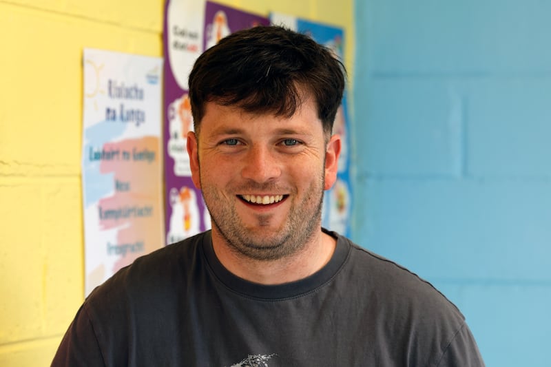 Seán Céitinn says Irish college is 'almost a rite of passage for the kids'. Photograph: Nick Bradshaw/The Irish Times