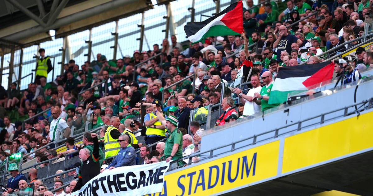 Government will insist it has no role in sports fixtures in response to calls to stop Ireland-Israel games – The Irish Times