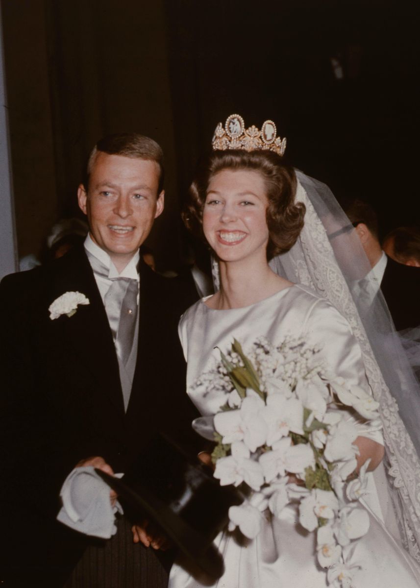 The wedding of Princess Desirée in the Great Cathedral of Stockholm