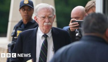 Ex-Trump adviser John Bolton pleads guilty to mishandling classified documents - BBC