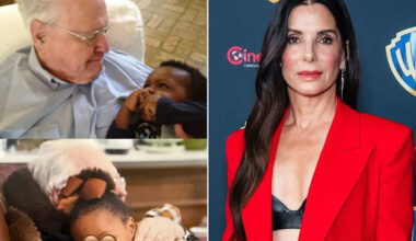 Sandra Bullock Shares Rare Throwback Photos of Kids Louis and Laila with Her Late Dad: ‘Happy Heavenly Father’s Day’