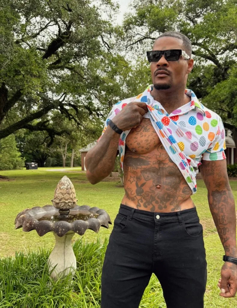 Adam22 and Luv, pictured, have a storied history of feuds. Instagram/https://www.instagram.com/p/DWwXbJCkbZC/?img_index=1