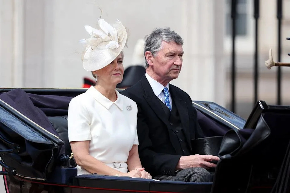 Duchess Sophie wore a stunning white dress