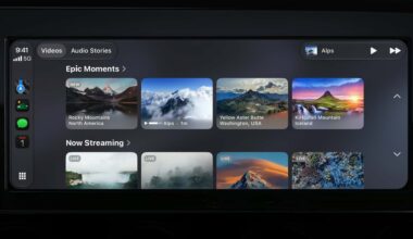 Apple CarPlay Is Getting Video Playback