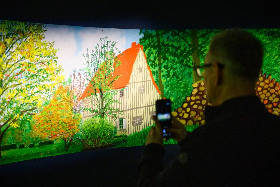 David Hockney: A Year in Normandie And Some Other Thoughts About Painting - Preview