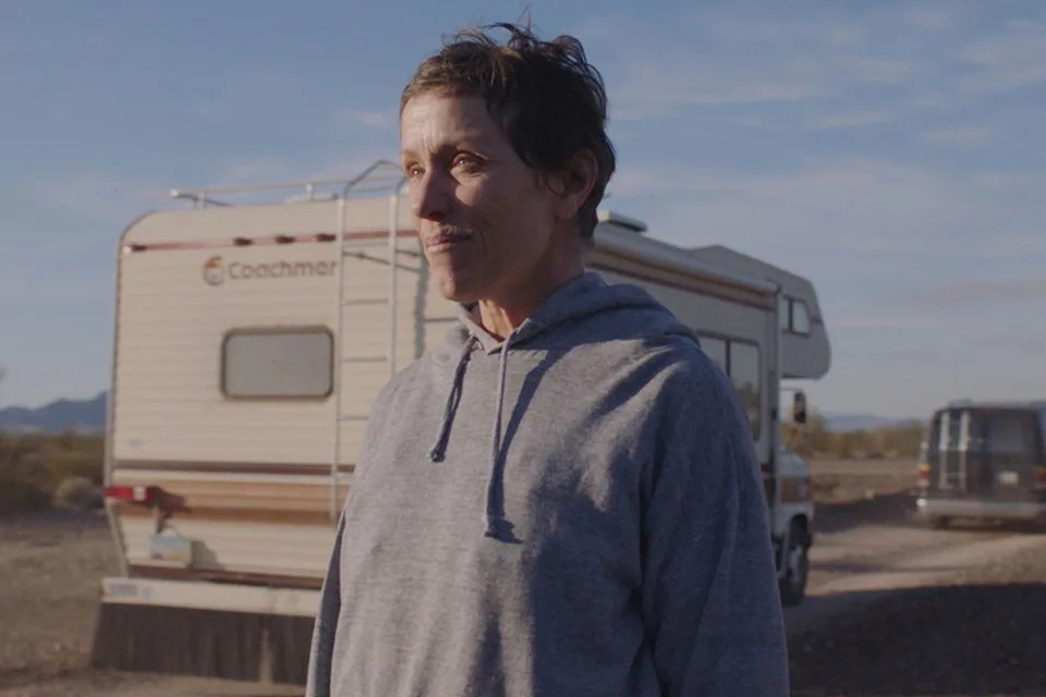 Frances McDormand in 'Nomadland'Credit: Searchlight Pictures