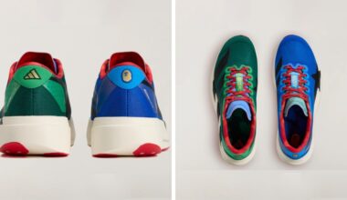 Bape Adidas Evo SL Blue Green