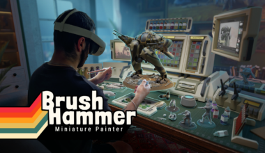 BrushHammer Brings Miniature Model Painting To Quest This Summer