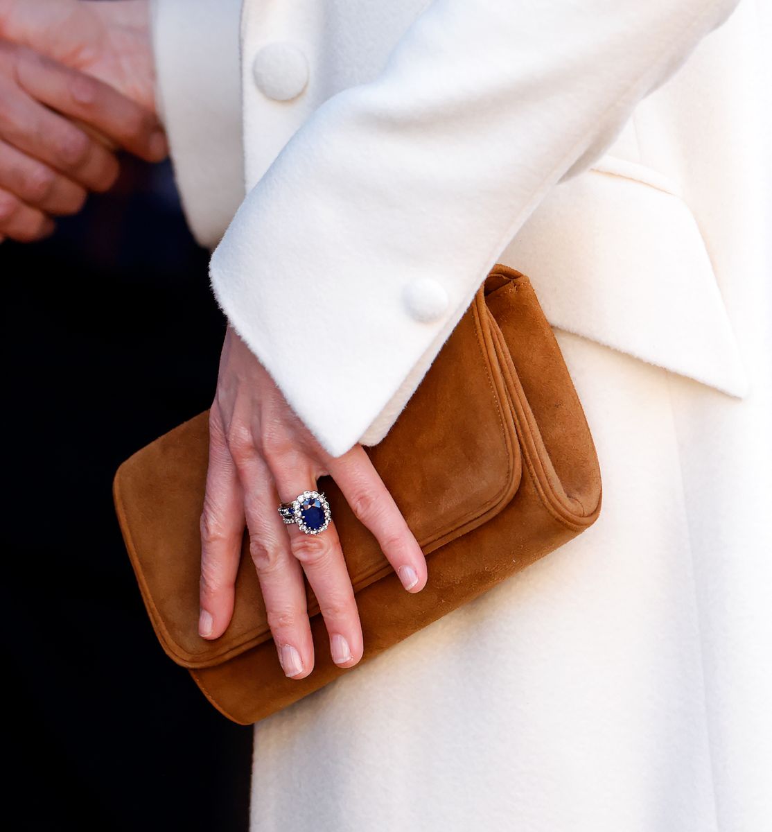 The Princess of Wales has worn the Strathberry Multrees Chain Wallet on repeat for several years.