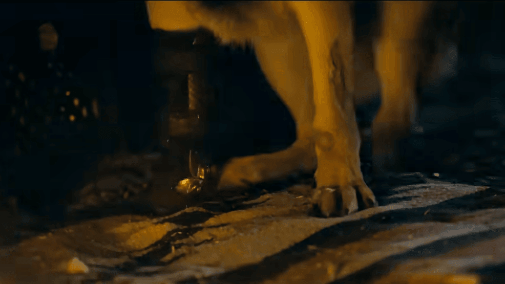Odin has a prosthetic leg. (Courtesy: Paramount Pictures)