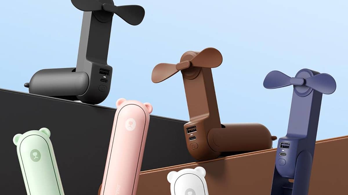 Personal fans to keep you cool on the go, starting at only $14