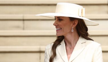 Kate Middleton Rewears Her Wedding Earrings for Her 10th Garter Day Appearance