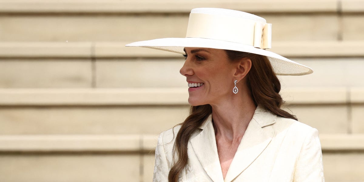 Kate Middleton Rewears Her Wedding Earrings for Her 10th Garter Day Appearance