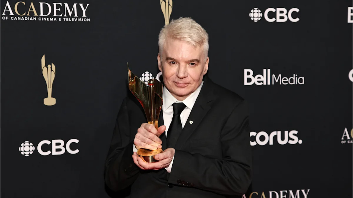 Mike Myers insists he'd 'be nothing without Canada' in emotional speech