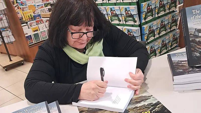 Donegal seaweed founder signs debut memoir in Letterkenny