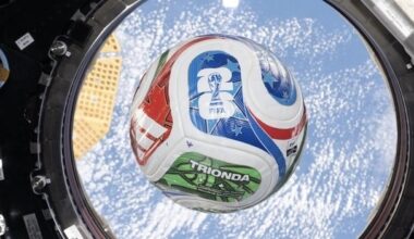 FIFA World Cup ball sent to space aboard ISS