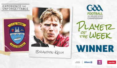 Brandon Kelly voted GAA.ie Footballer of the Week