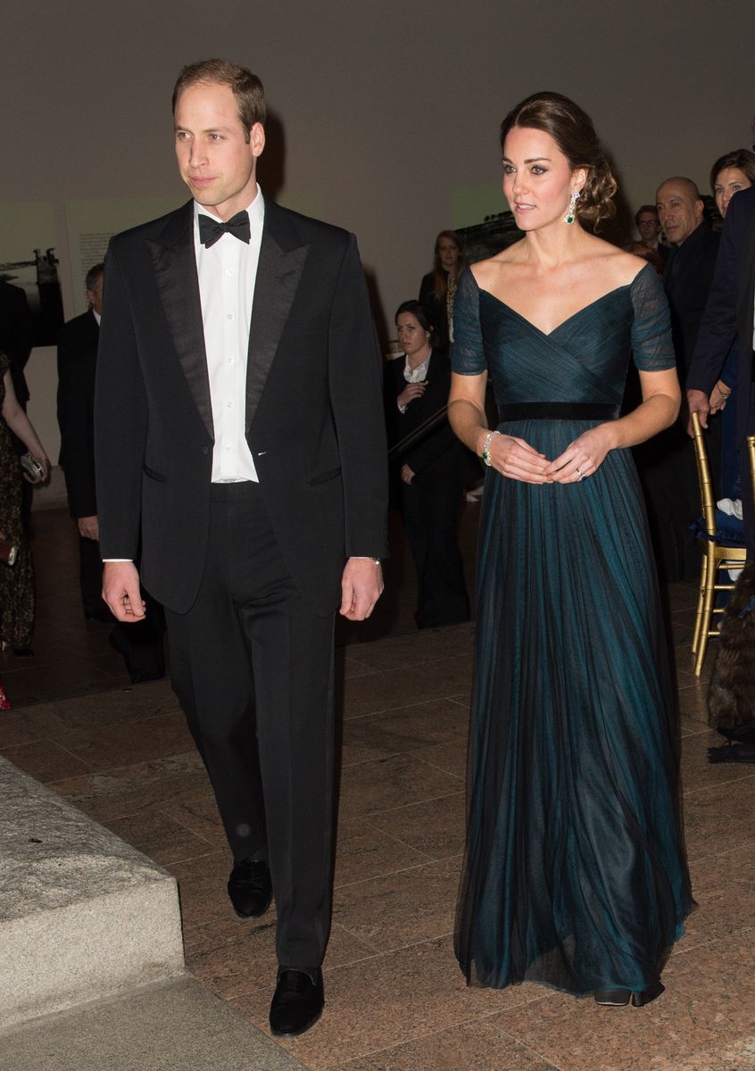 The Prince and Princess of Wales visiting New York City in 2014, continuing their early diplomatic engagement with the United States.