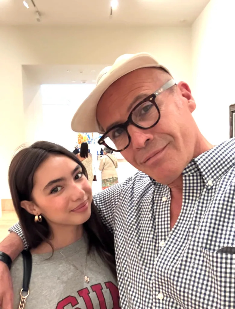 Billy and Ava on Father's day