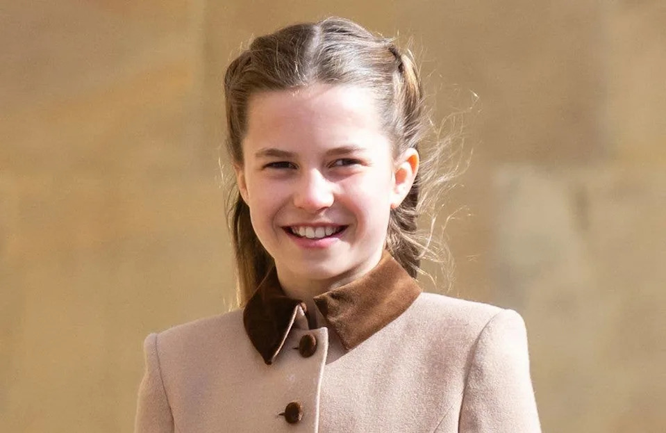 A photo of Princess Charlotte smiling